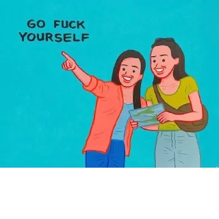 Sticker from Sir Joan Cornellà by: @Scavin0