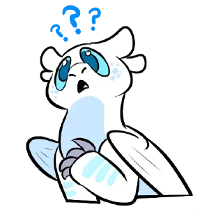 ❔ emoji Byzfury and Friends Telegram sticker 10 of 120