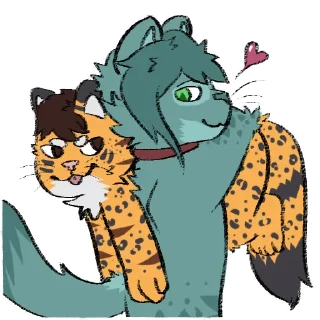 😏 emoji Linnick and friends! Telegram sticker 24 of 90