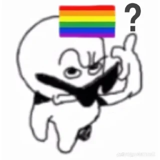 🏳️‍🌈 emoji que Telegram sticker 6 of 37