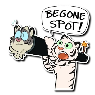 🧨 emoji White Tiger 2 Telegram sticker 5 of 51
