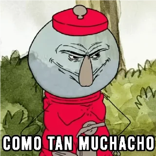Sticker from como tan muchacho