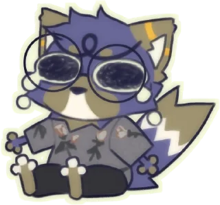 😫 emoji Mass Rain Telegram sticker 17 of 45