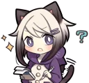 Sticker from Lovely Siamese Kitten (2)