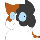 😶 emoji WarriorCats art: Drawmachine Telegram sticker 16 of 59