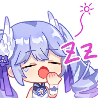 😴 emoji A-SOUL Telegram sticker 17 of 120