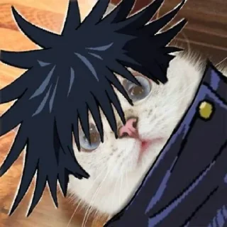 😸 emoji Jujutsu kaisen Telegram sticker 16 of 117