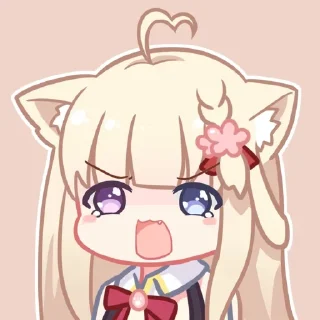 😂 emoji miya猫猫 Telegram sticker 16 of 105