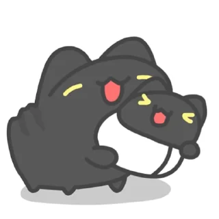 🍼 emoji Capoo Video Clip: Friends Telegram sticker 15 of 28