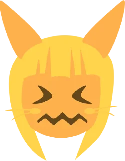 😖 emoji Nanachi Telegram sticker 7 of 30