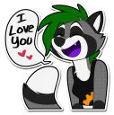 ❤ emoji Pyre & Clockie Telegram sticker 16 of 26