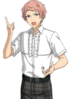 😠 emoji enstars renders 2 Telegram sticker 7 of 86