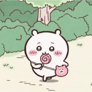 😊 emoji Chiikawa GIF 1 Telegram sticker 13 of 20