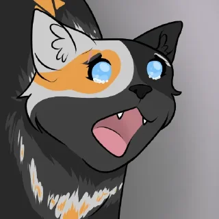 😭 emoji Cynder (frmCast351) Telegram sticker 7 of 38