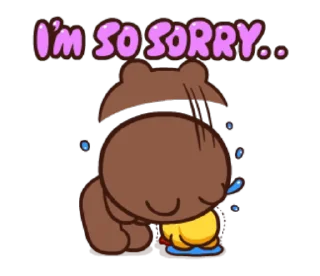 😢 emoji LINE Pretty Phrases Telegram sticker 8 of 24