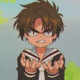 🤬 emoji ~💚Syaoran💚~ Telegram sticker 19 of 44