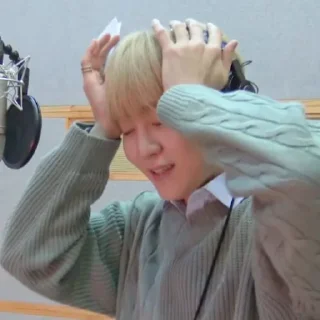 🥑 emoji @STIKERSVT : Seungkwan The Reason Recording Behind Telegram sticker 9 of 16