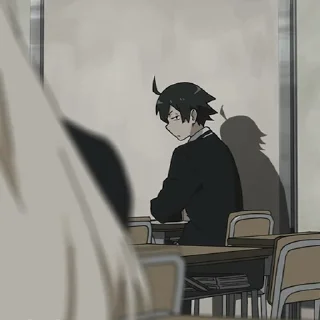 😒 emoji OreGairu by @animestickersii Telegram sticker 22 of 48