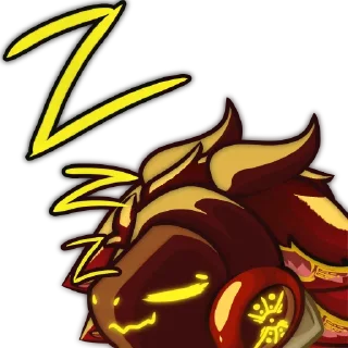 😴 emoji Lua @luaproto by @lutheshinything Telegram sticker 7 of 30