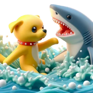 🤔 emoji Shark Coin Telegram sticker 11 of 39