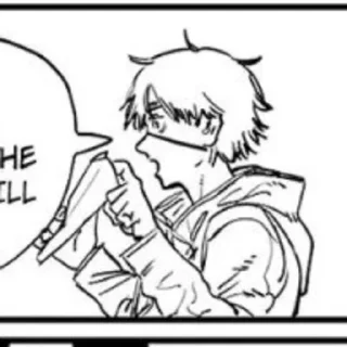 Sticker from chainsaw man.
