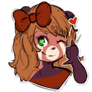 😘 emoji Mei Wah Telegram sticker 20 of 32