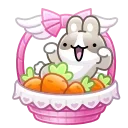 🐰 emoji butterfly sweetheart Telegram sticker 9 of 119