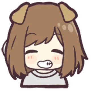 Sticker from Dog girl Chibi Fuhrer