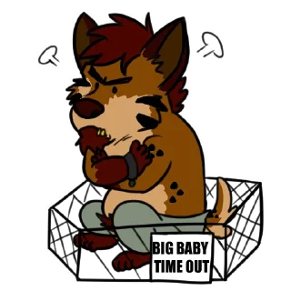 😡 emoji Wild Vore Telegram sticker 23 of 53