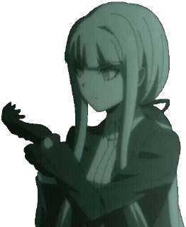 😨 emoji Kyoko Kirigiri @Gian_TGX Telegram sticker 8 of 12