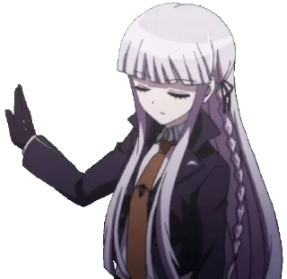 👊 emoji Kyoko Kirigiri @Gian_TGX Telegram sticker 7 of 12