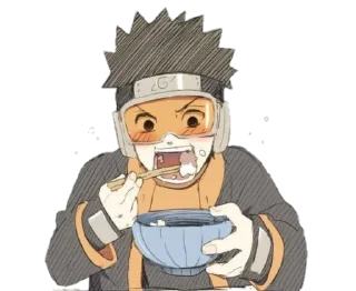 😋 emoji Obito Uchiha Telegram sticker 13 of 31