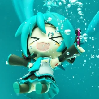 💧 emoji Hatsune Miku Telegram sticker 24 of 31