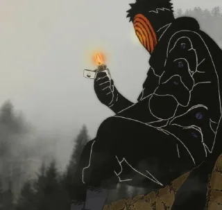 🌀 emoji obito uchiha[@seupaiconfia] Telegram sticker 5 of 40