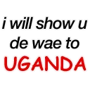 🇺🇬 emoji Ugandan Knuckles / The Way Telegram sticker 5 of 57