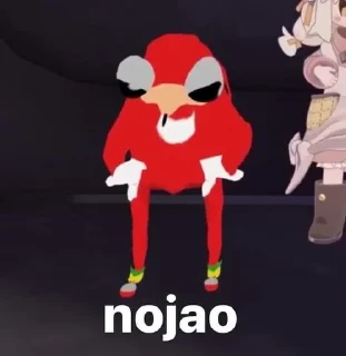 😵‍💫 emoji Uganda knuckles Telegram sticker 15 of 23