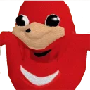 ❤️ emoji Uganda Knuckles Telegram sticker 5 of 24