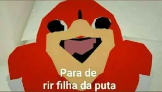 😐 emoji Uganda knuckles Telegram sticker 14 of 23