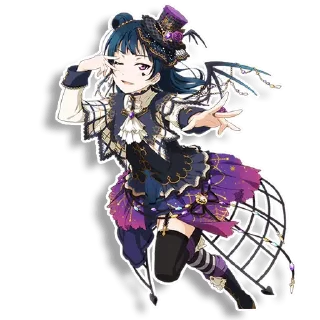 😈 emoji Yoshiko Tsushima Telegram sticker 9 of 58