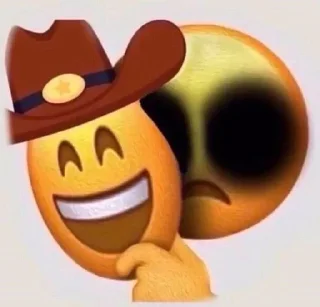 🤠 emoji Cursed Emoji Telegram sticker 11 of 120