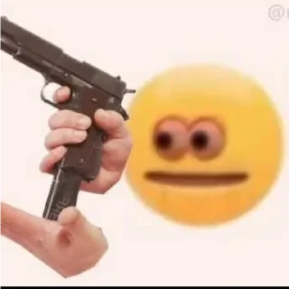 🔫 emoji Cursed emojis cute Telegram sticker 9 of 29