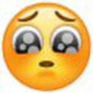 🥺 emoji cursed cute emoji Telegram sticker 16 of 35