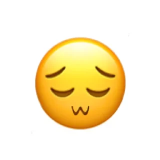😔 emoji Cursed Emoji Telegram sticker 5 of 120