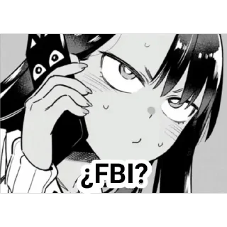 🚓 emoji Nagatoro Telegram sticker 11 of 34