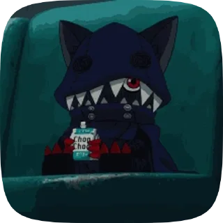 👀 emoji Digimon Pack Telegram sticker 6 of 51