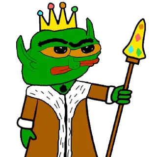 🤴 emoji Goblin Town Telegram sticker 13 of 26