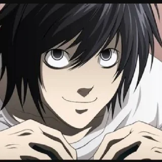 😏 emoji Death Note Telegram sticker 5 of 78