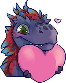 ❤️ emoji Rory Leonore Telegram sticker 4 of 41