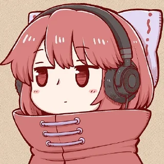 🎧 emoji Poronegi touhou project Telegram sticker 14 of 51