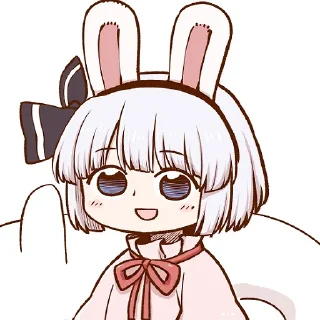 🐰 emoji Poronegi touhou project Telegram sticker 13 of 51
